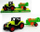 Lodër traktor Woopie With Agricultural Machines, set me makineri bujqësore, shumëngjyrësh