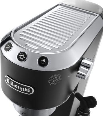 Aparat për ekspreso Dedica EC 685.BK, 1350W, e zezë / argjendtë