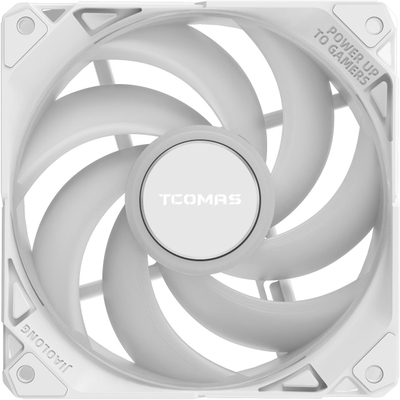 Ventilator kase PC Tcomas FA200, 120mm, ARGB, i bardhë