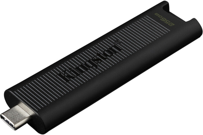 USB Kingston DataTraveler Max - 256GB, e zezë
