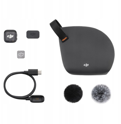 Mikrofon bodypack DJI Mic 3 Transmitter, pa tel, i zi