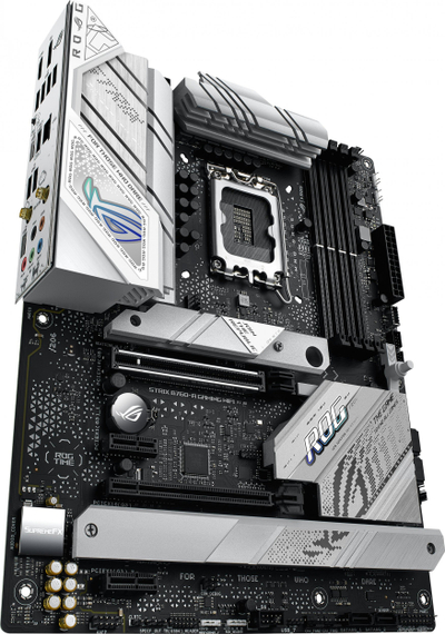 Pllakë amë Asus ROG STRIX B760-A GAMING WIFI, DDR5, WiFi 6E, e bardhë