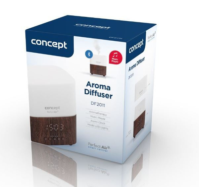 Difuzer arome Concept DF2011 Perfect Air, altoparlant Bluetooth, alarm, dru i errët