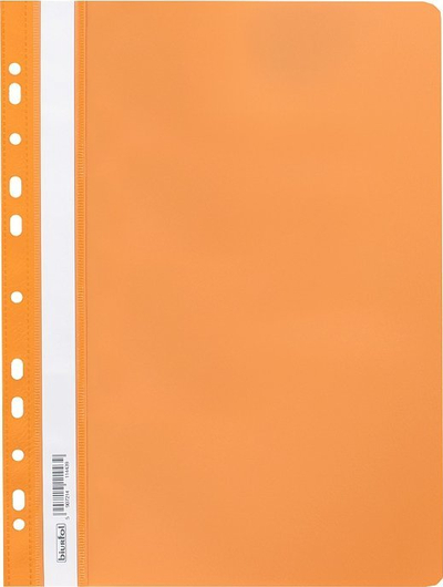 Dosje plastike Biurfol A4, set 10 copë, portokalli