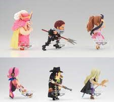 Figurë e vogël Bandai Banpresto One Piece Great Pirates 100 Landscapes Vol. 9, për koleksion, shumëngjyrëshe