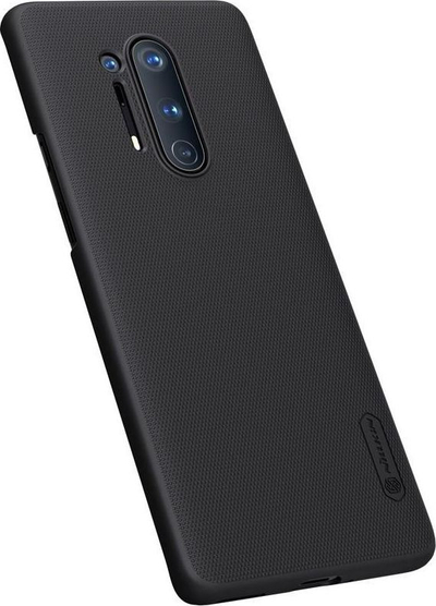 Kapak telefoni Nillkin Frosted Shield për OnePlus, plastikë e fortë, shumë i hollë, i zi