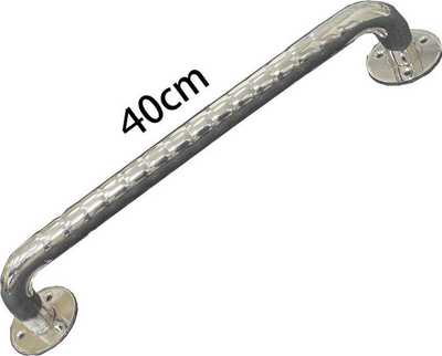 Dorezë banjoje Sundo, çelik inox, 40 cm, argjendtë