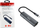 Адаптер мрежен Equip USB-C во RJ45, Gigabit Ethernet, Power Delivery, сив