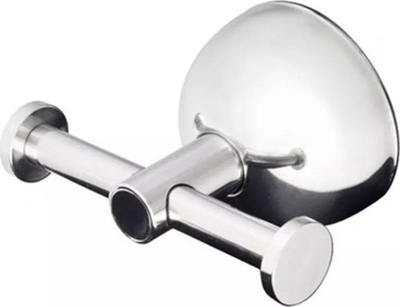 Varetë banjoje Kapitan Classic, dyshe, çelik inox, krom i argjendtë