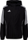 Xhaketë sportive për kalamaj Adidas Tiro 24 Jr IM8798, poliester i riciklum, me kapuç, blu e kaltër