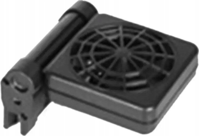 Freskues akuariumi Micki Senses, 3 ventilatorë, rregullues, i zi