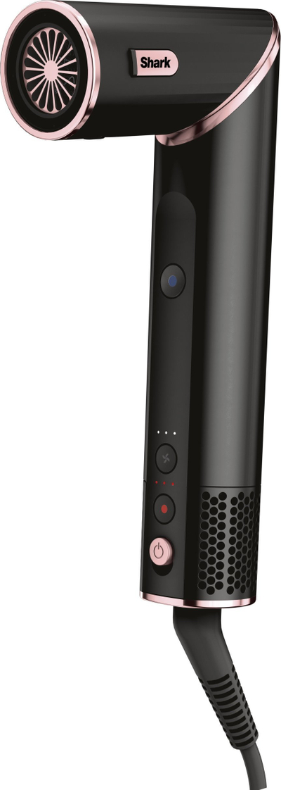 Сушач за коса Shark FlexStyle HD424EU, 3 во 1, технологија Коанда, црна rose gold