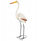 Figurë dekorative trumcë hekuri DECORATIVE CRANE, 91cm, shumëngjyrëshe