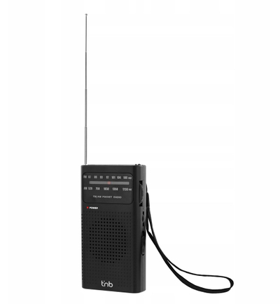 Radio xhepi TnB FMPKET1, FM AM, portative, e zezë