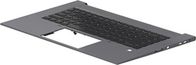 Tastierë laptopi HP M74255 B71, me ndriçim, e zezë