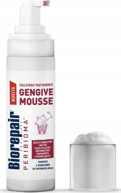Shplarës goje Biorepair Peribioma Mousse, 200ml