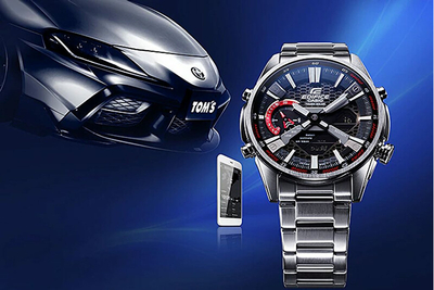 Orë për meshkuj Casio Edifice Smartphone Link Tough Solar hCA3827, e argjendtë