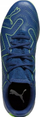 Këpucë futbolli PUMA FUTURE PLAY FG AG, për burra, për bar natyral edhe artificial, blu me jeshile fluo