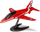 Model avion Airfix QUICKBUILD Red Arrows Hawk, lodër për me e ndërtu vetë, i kuq
