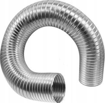 Tub fleksibël ajri Spiro Aluflex, 100 mm, 3 m, alumin