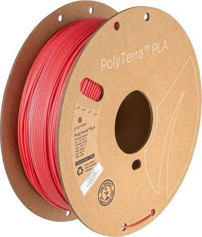 Filament 3D Polymaker Dual Color Matte PLA, 1.75mm, 1kg, rozë e kuqe