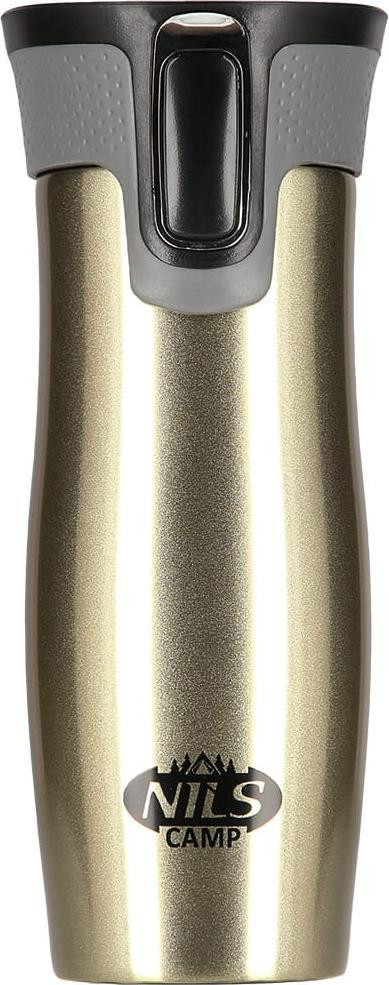 Gote termike Nils Camp NCC03 Gold, 420ml, çelik inox, ngjyrë ari