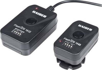 Рачен радио уред Kaiser FlashTrig 16, 30 m, 433 MHz, црна