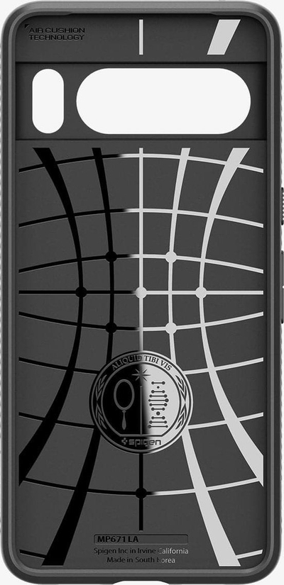 Mbështjellës telefoni Spigen Liquid Air për Google Pixel 8 Pro, mat, i zi