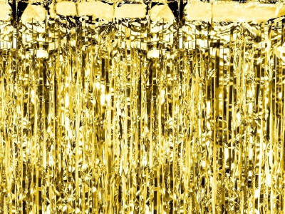 Светлечка завеса Dymo Party Curtain, 100x200 cm, декор за забави, златна боја