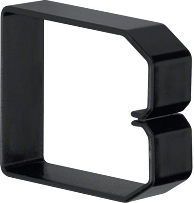 Kapëse kabllore Teha Clamp B800603, PVC, e zezë
