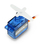 Servo motor mikro EF90D 360°, digjital, 3V 5.5V, blu