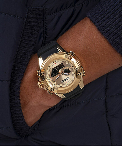 Orë dore Guess G Force GW0341G2