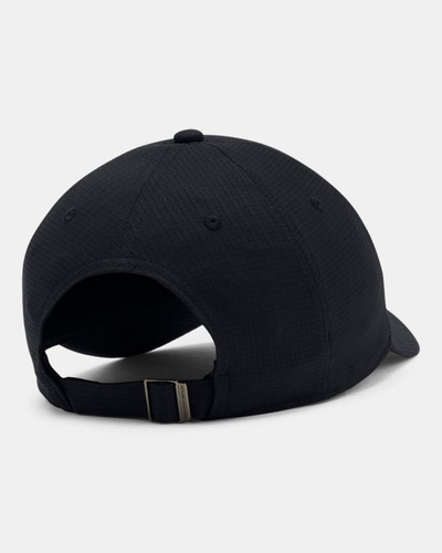 Kapele bejsbolli për goca Under Armour ArmourVent, me rrip rregullimi, e zezë