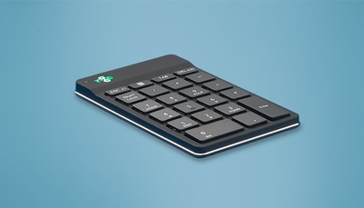 Tastierë R-GO Tools, numerike, wireless, e bardhë