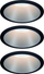 Llambë tavani Paulmann, LED, 6.5 W, 2700 K, 230 V, e zezë / argjendtë