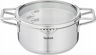 Tenxhere gatimi Tefal Nordica, inox, Ø 20 cm, argjendi