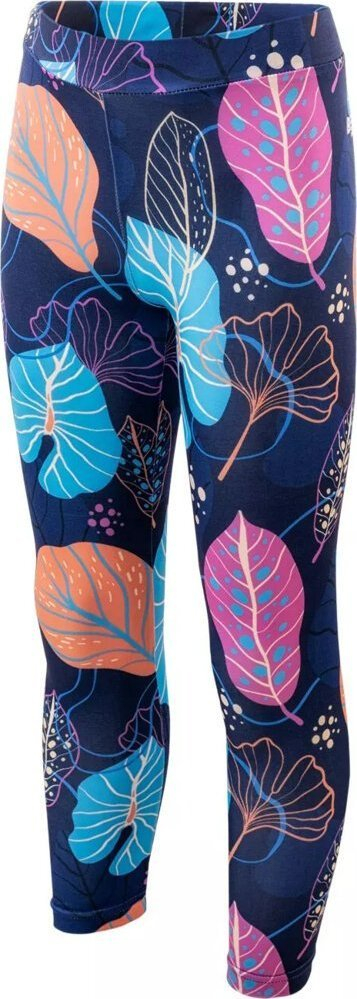 Leggings për goca Bejo Pike KDG Jr 92800493227, të gjata, material që thahet shpejt, blu navy
