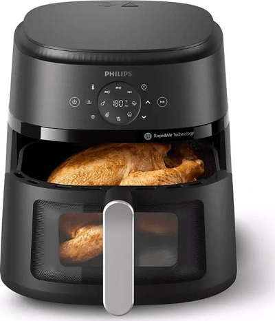 Fritezë ajri Philips 2000 Series NA231/00, 1700W, 6.2L, e zezë