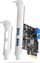 Kartë kontrolluese USB Axagon PCEU-232VLS, PCIe, 4x USB 3.2 Gen 1, e zezë