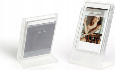 Set aksesorësh LoveInstant Frame, 2 korniza transparente, kuti fotoje për Fujifilm Instax Mini