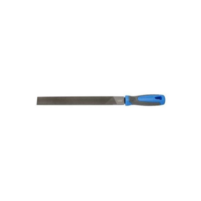 Limë e sheshtë me dorezë Unior, 5x20x325 mm, çelik i veçantë, blu