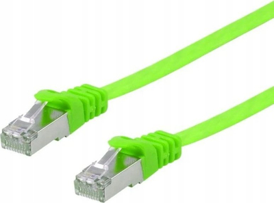 Kabllo rrjeti Equip Cat.6A U FTP, 3m, e sheshtë, jeshile