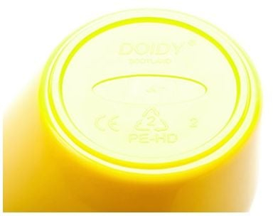 Чаша за бебиња Doidy Cup Little Cup, пластична, без BPA, sunny