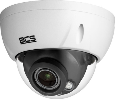 Kamerë IP dome BCS Line BCS-L-DIP45VSR4-Ai1, 5Mpx, lentë 2.7-13.5mm, e bardhë