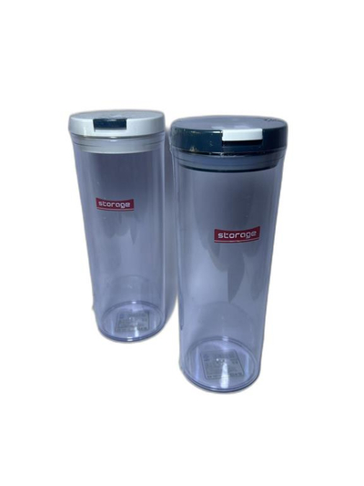 Kavanoz i rrumbullakët i mbyllur 1200ml, 1copë. UNIMIKS