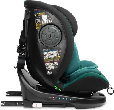 Sedilje auto Coccolle Mokki i-Size Emerald, 40-150 cm, rrotullim 360°, jeshile