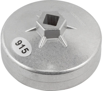 Çelës kupë për filter vaji Rockforce, 92mm, 15-këndësh, lidhje 1/2"