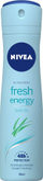 Deodorant për femra Nivea Energy Fresh, 150ml, i kaltër
