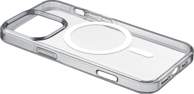 Kllaf mbrojtës Cellularline Rigid Case për iPhone 16 Pro, transparent me shkëlqim, MagSafe