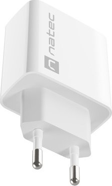 Karikues rrjeti Natec Ribera NUC-2057, 18W, 1x USB A 3A, i bardhë
